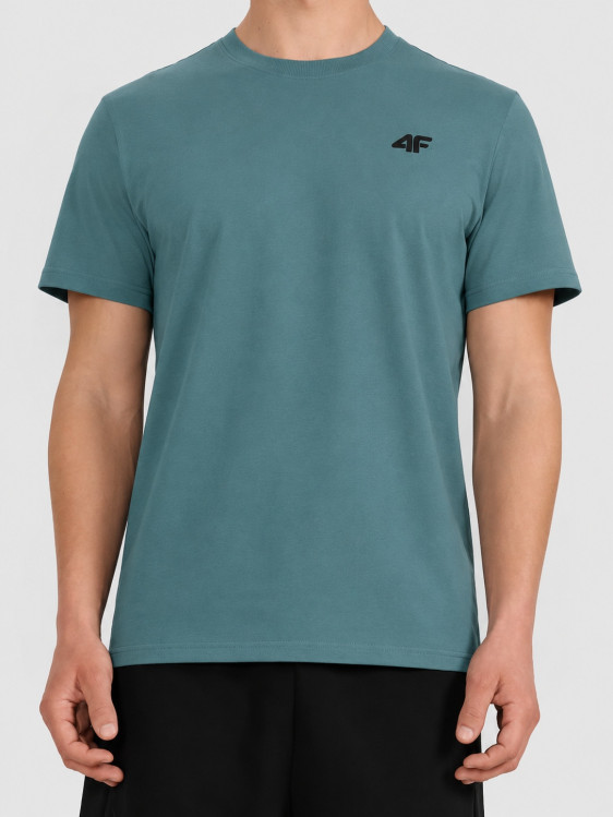 koszulka-t-shirt-bawelniany-meski-zielony-4f-1.jpg